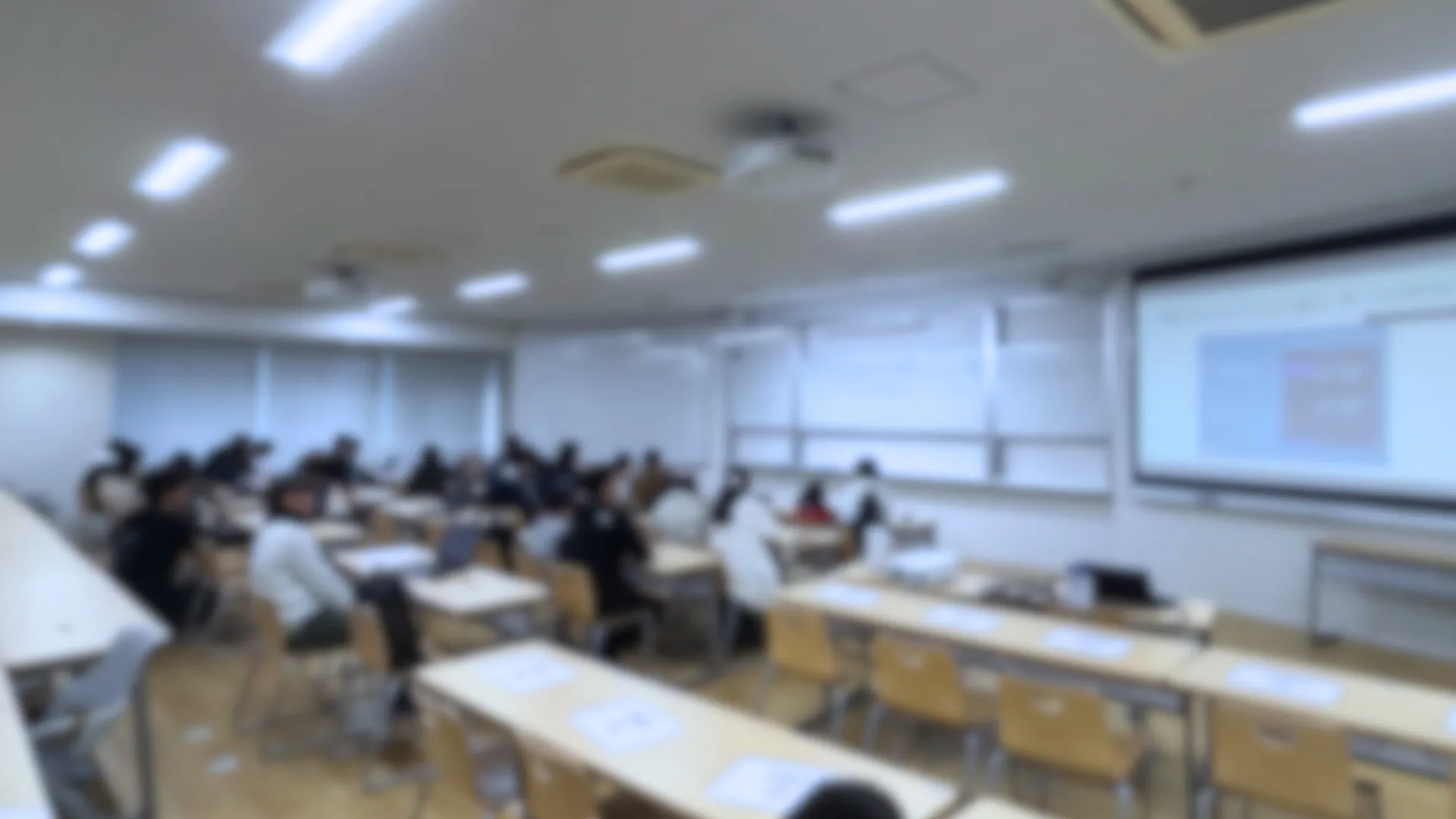 企画を体験している様子